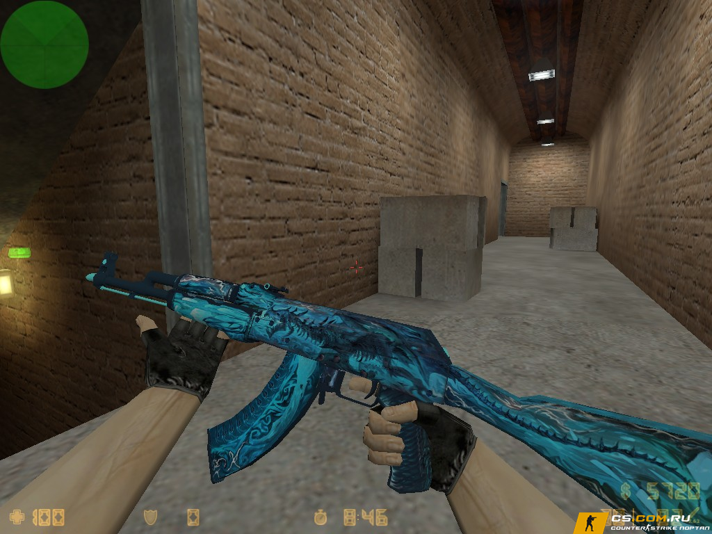 Модель AK-47 «Дракон» для CS 1.6