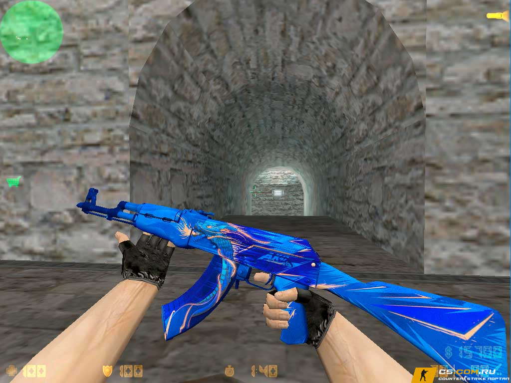 Модель AK-47 «Drakestorm» для CS 1.6