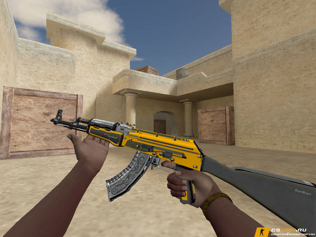 Модель AK-47 «Инжектор» для CS 1.6