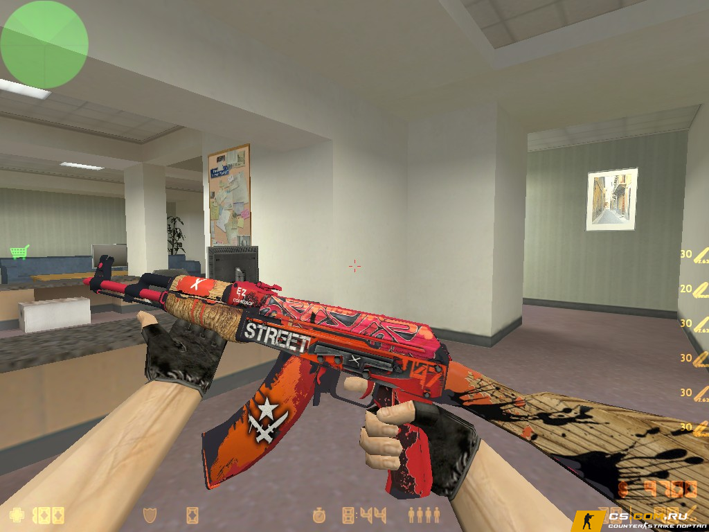 Модель AK-47 «Главарь» для CS 1.6