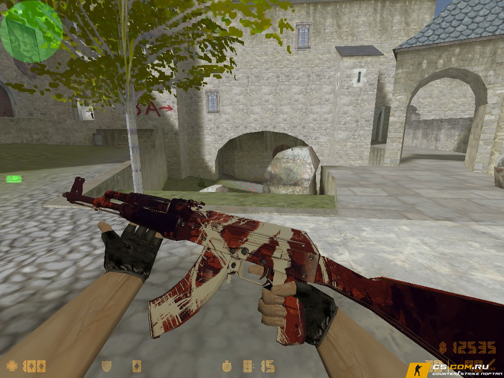 Модель AK-47 «Мародер» для CS 1.6