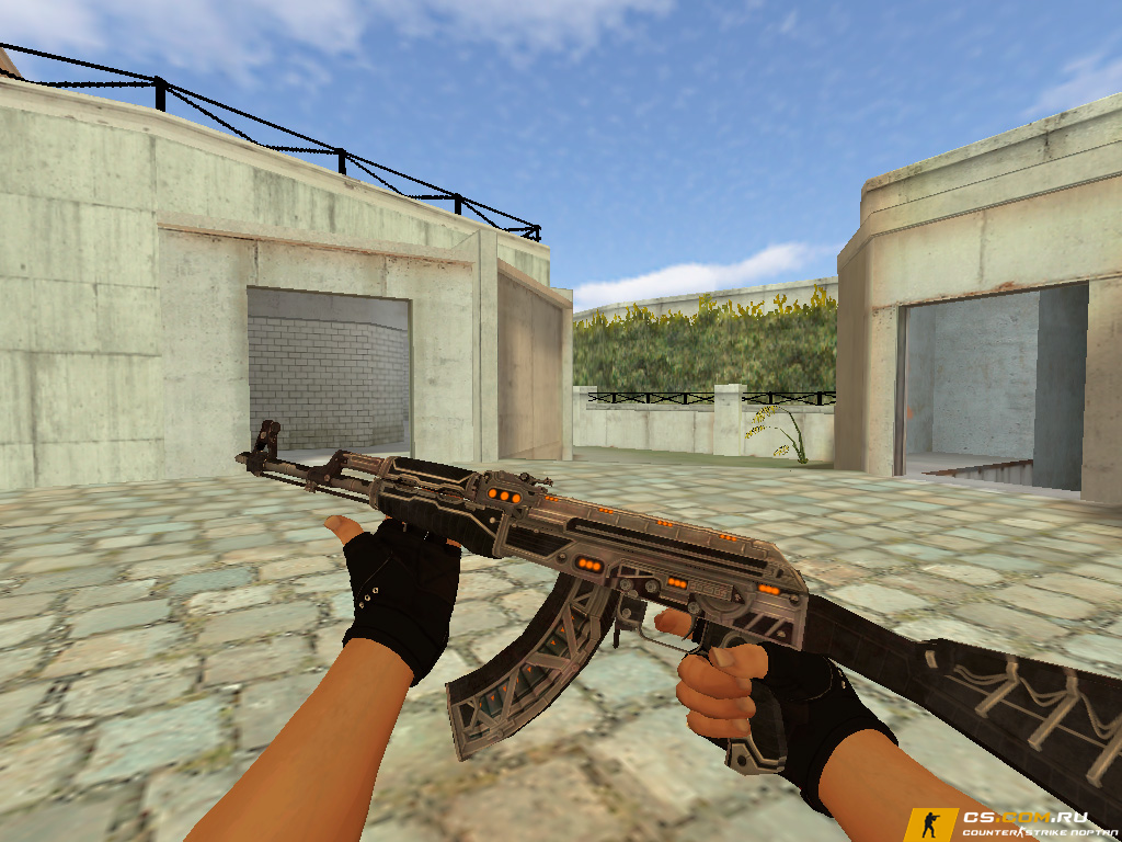 Модель AK-47 «Mass Driver» для CS 1.6