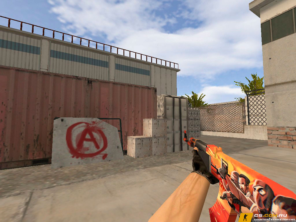 Модель AK-47 «Propaganda» для CS 1.6