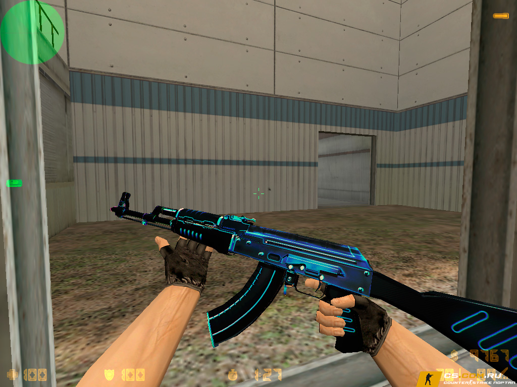 Модель AK-47 «Внешка» для CS 1.6