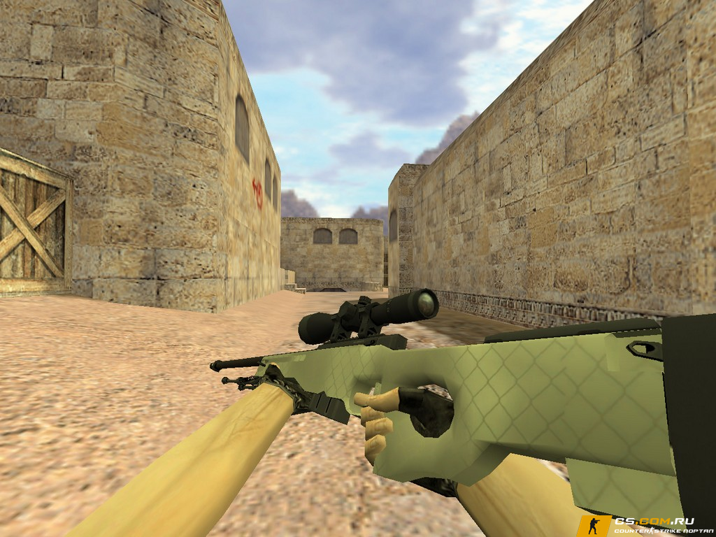 Модель AWP «Африканская сетка» для CS 1.6