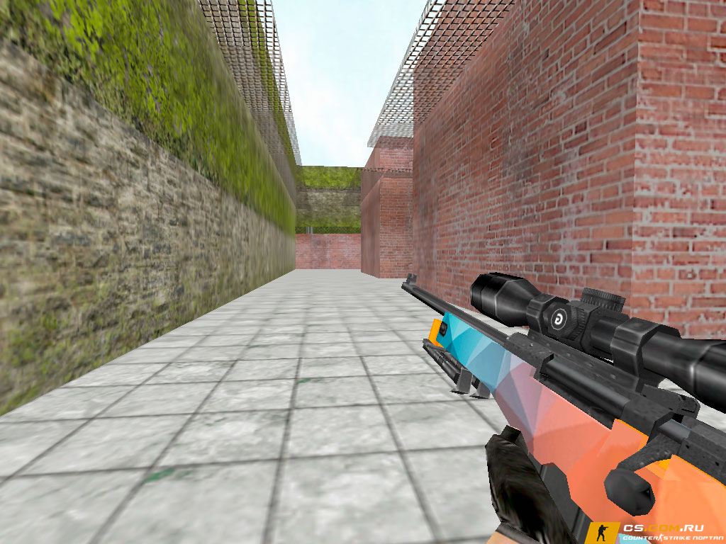 Модель AWP «Палитра цветов» для CS 1.6