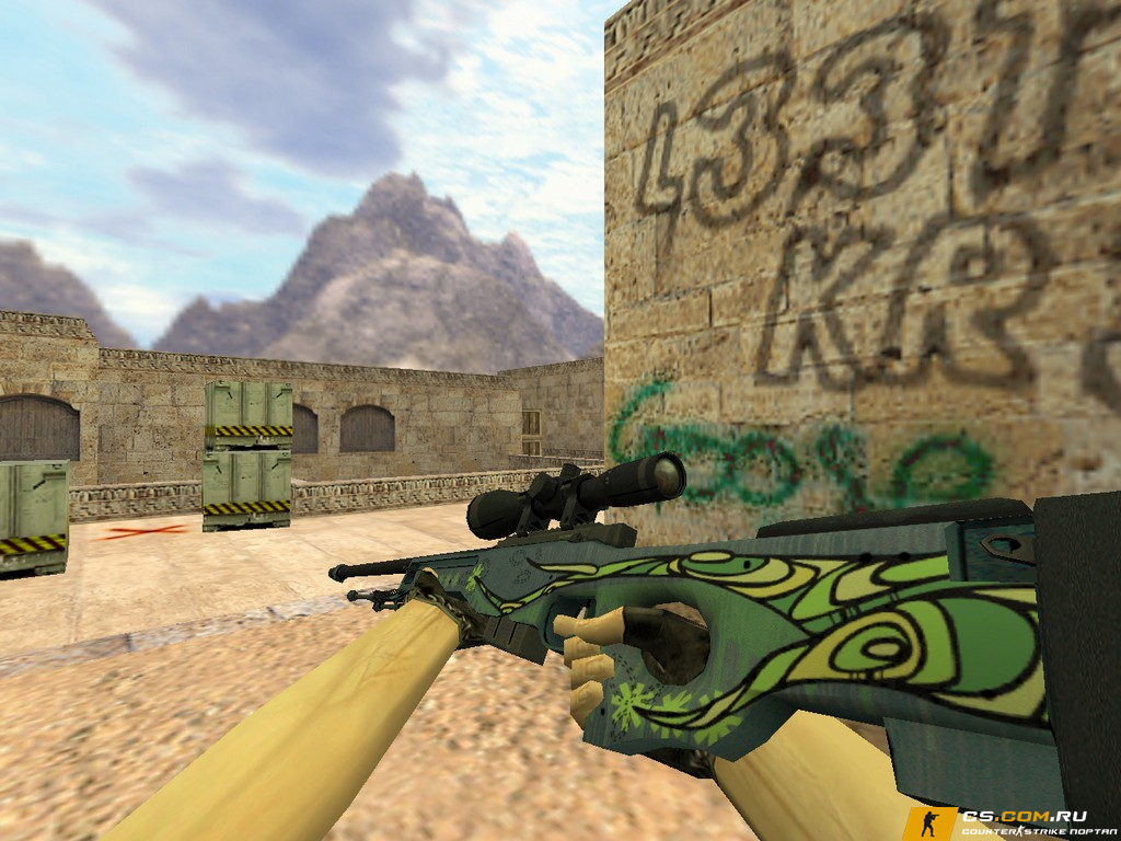 Модель AWP «Кортисейра» для CS 1.6