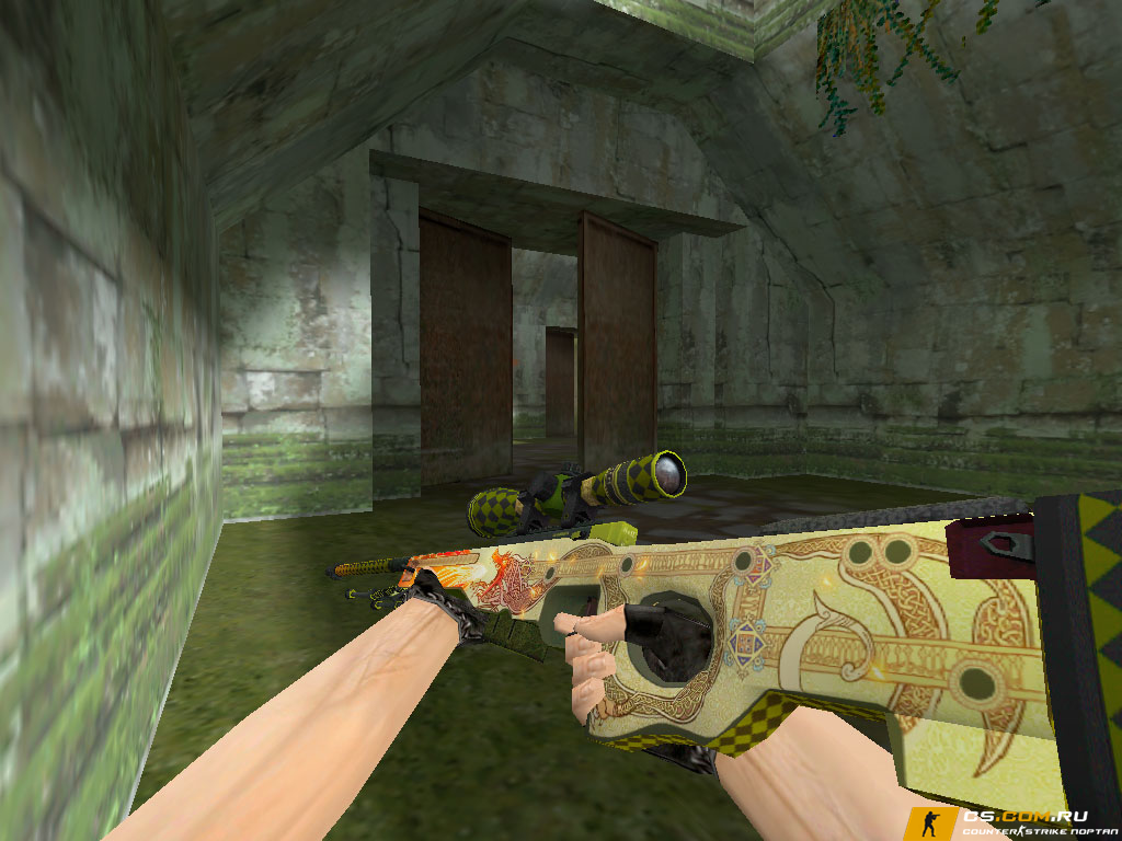 Модель «AWP Драгон лор» для CS 1.6