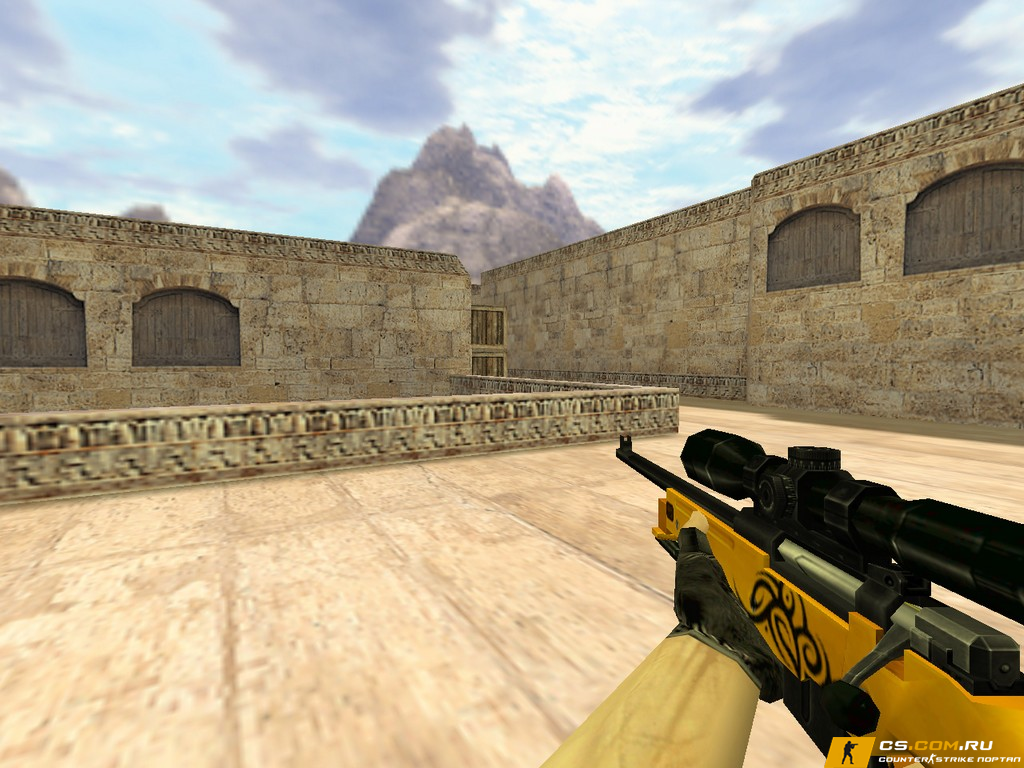 Модель «AWP Золото» для CS 1.6