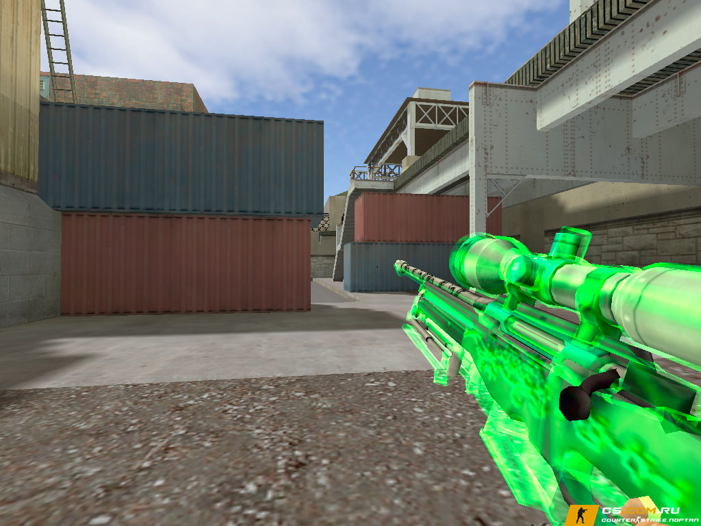 Модель AWP «Зелёное стекло» для CS 1.6