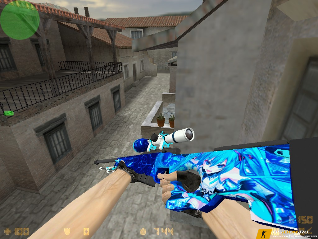 Модель «AWP Мику» для CS 1.6