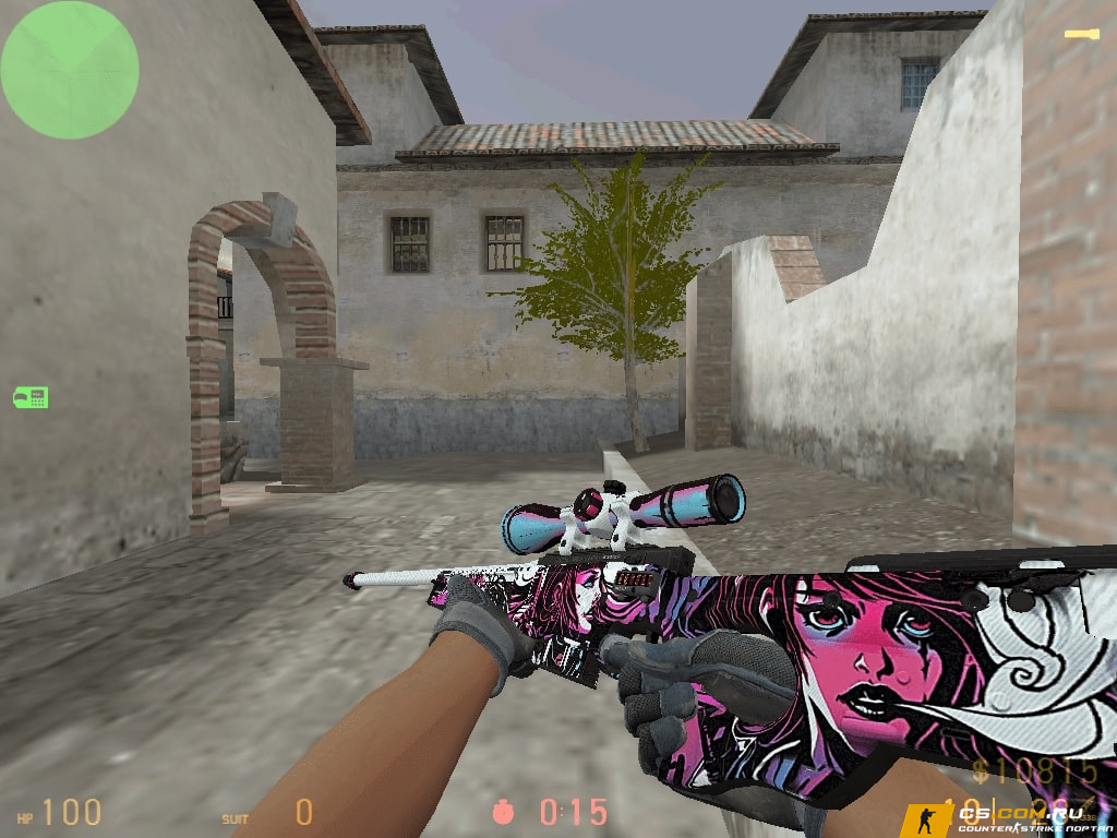 Модель «AWP Неонуар» для CS 1.6