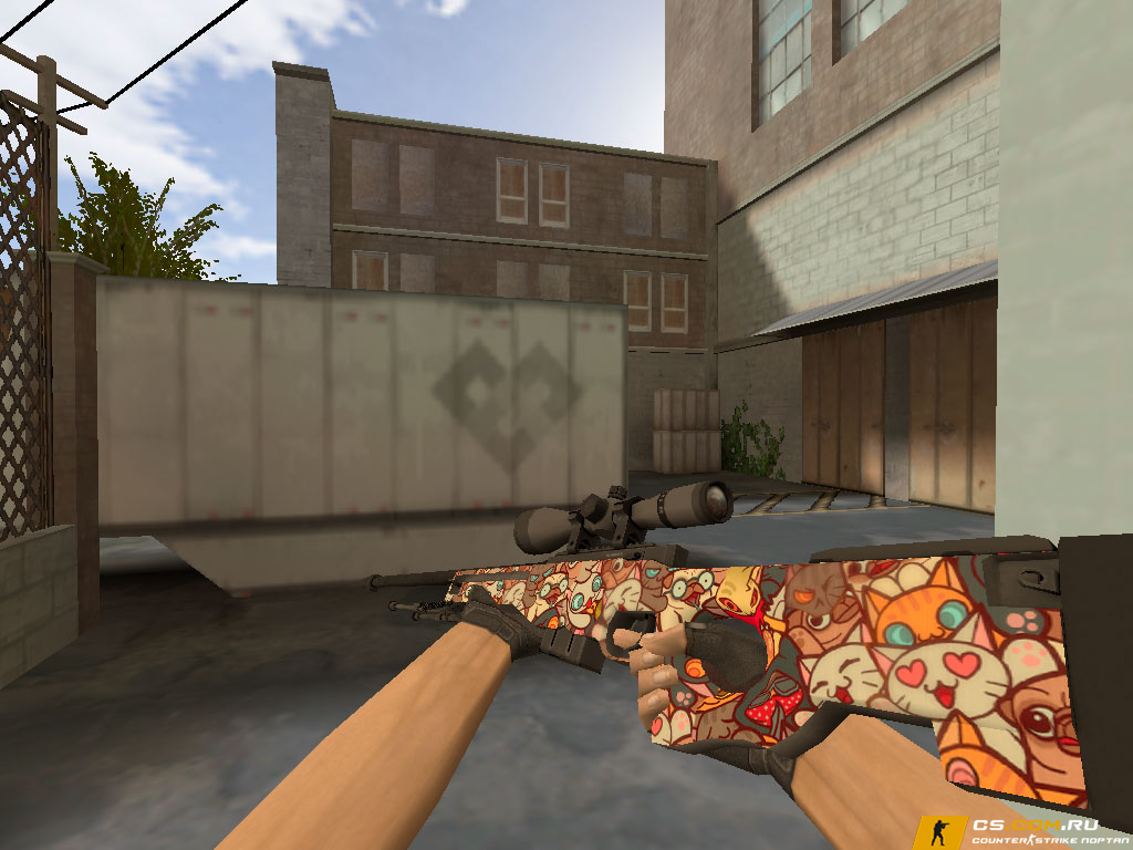 Модель «AWP Лапки» для CS 1.6
