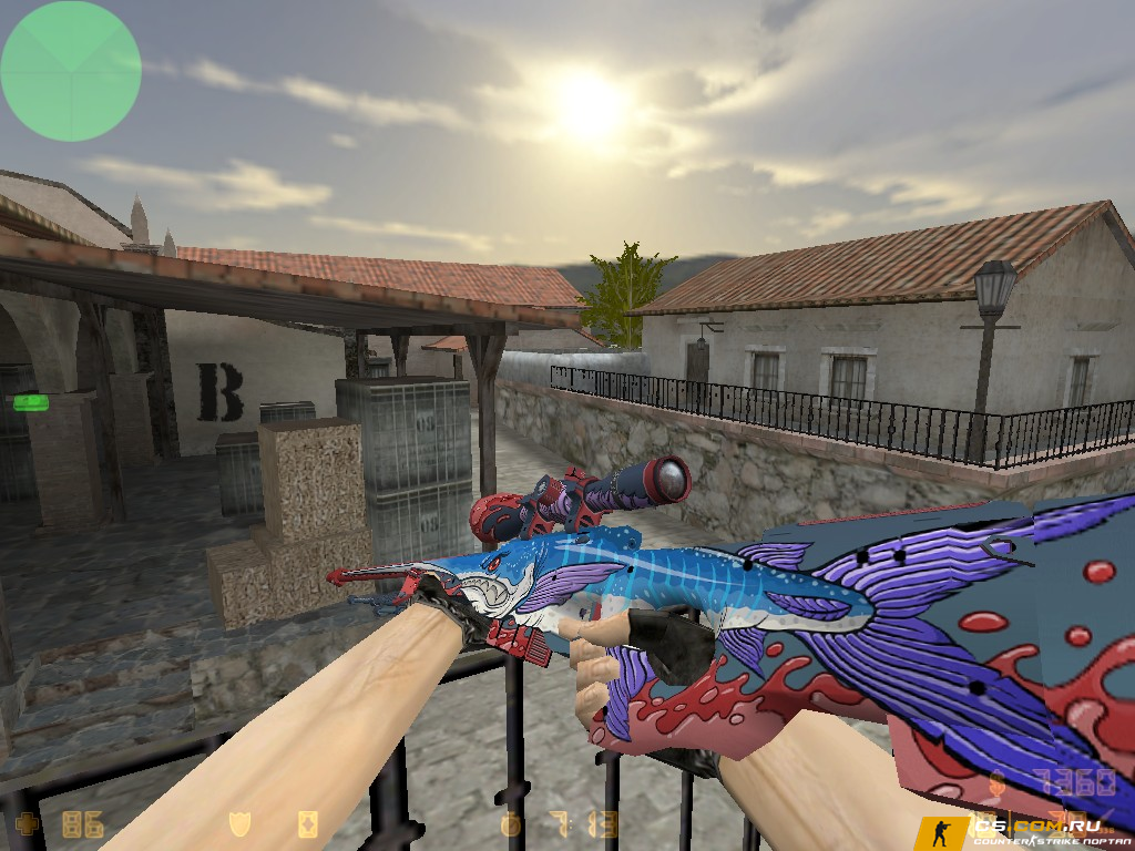 Модель AWP «Seas Impaler» для CS 1.6