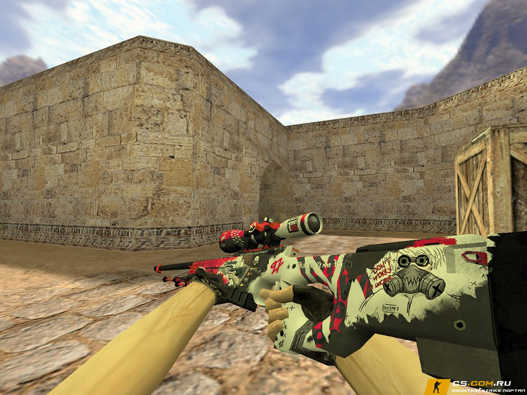 Модель «AWP Дикий стиль» для CS 1.6