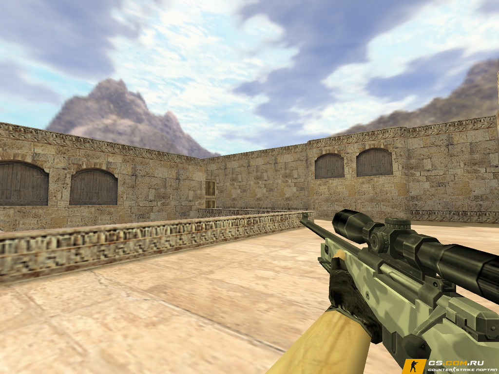 Модель AWP «Зимний камуфляж» для CS 1.6
