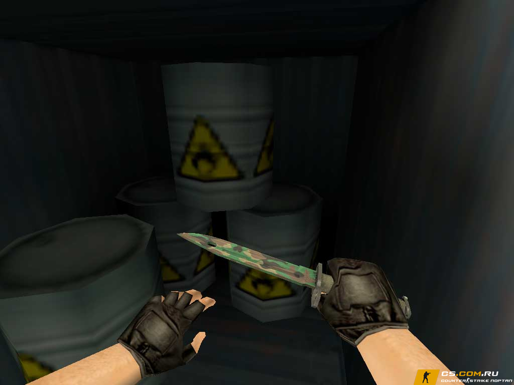 Модель Штык-нож M9 «Северный лес» для CS 1.6