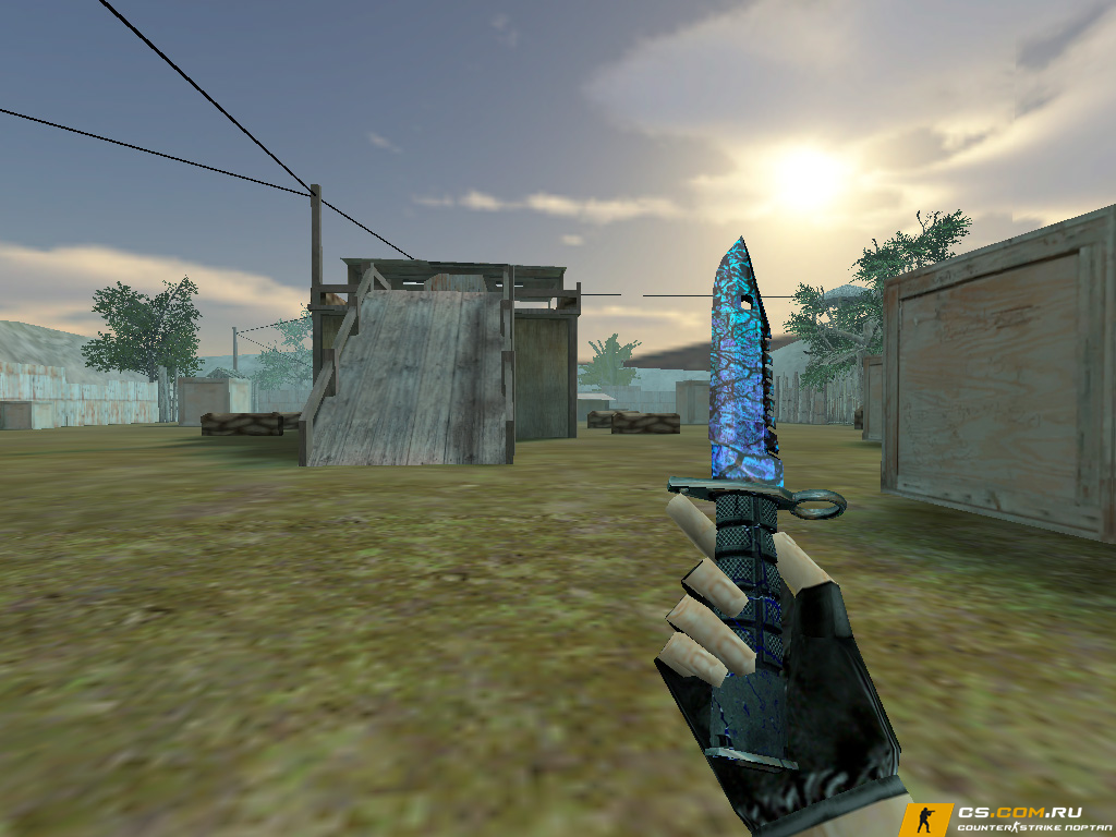 Модель Штык-нож M9 «Water BreakOut» для CS 1.6