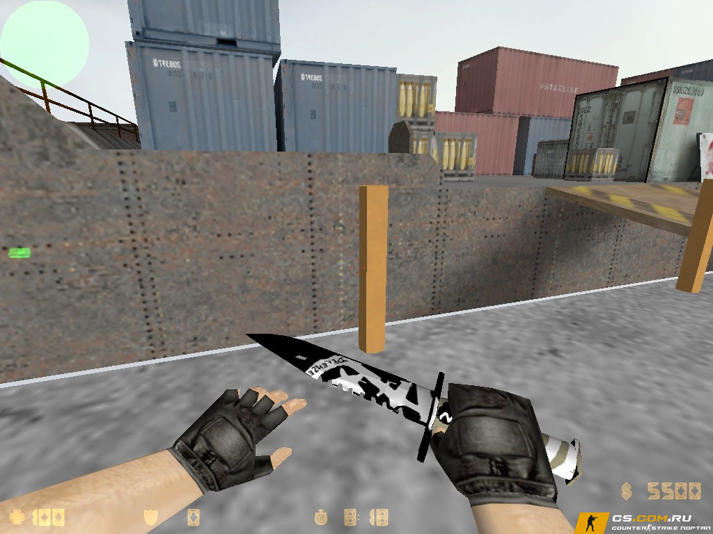 Модель Штык-нож «Wasteland Rebel» для CS 1.6