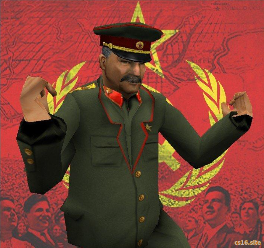 Модель игрока «Иосиф Сталин» для CS 1.6
