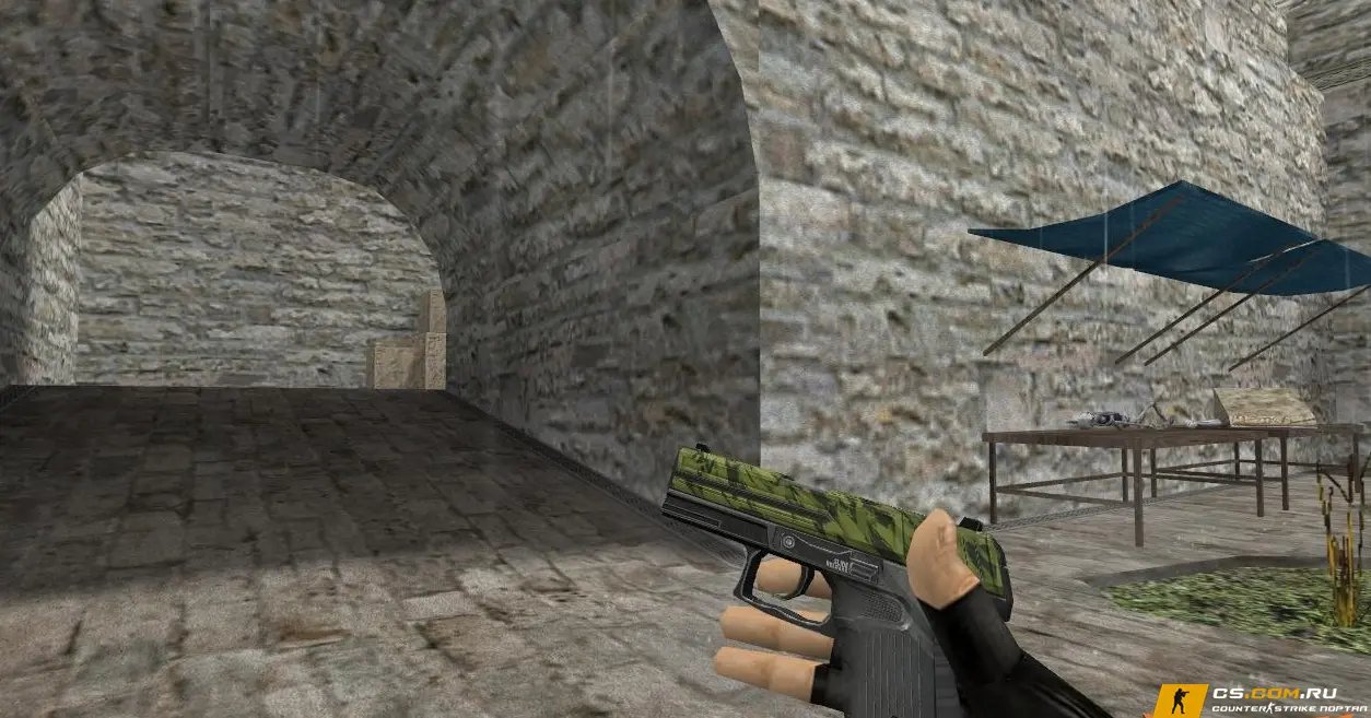 Модель HD P2000 «Jungle Tiger» для CS 1.6