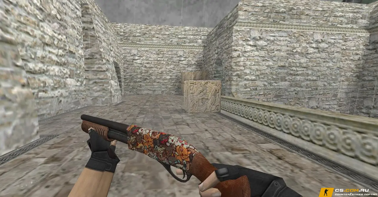 Модель HD Sawed-Off «PawPaw» для CS 1.6