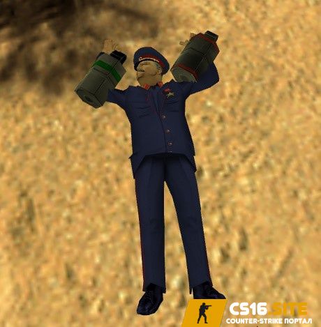 Модель игрока «Иосиф Сталин» V2 для CS 1.6