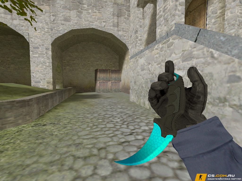 Модель ножа Karambit «Fusion» для CS 1.6