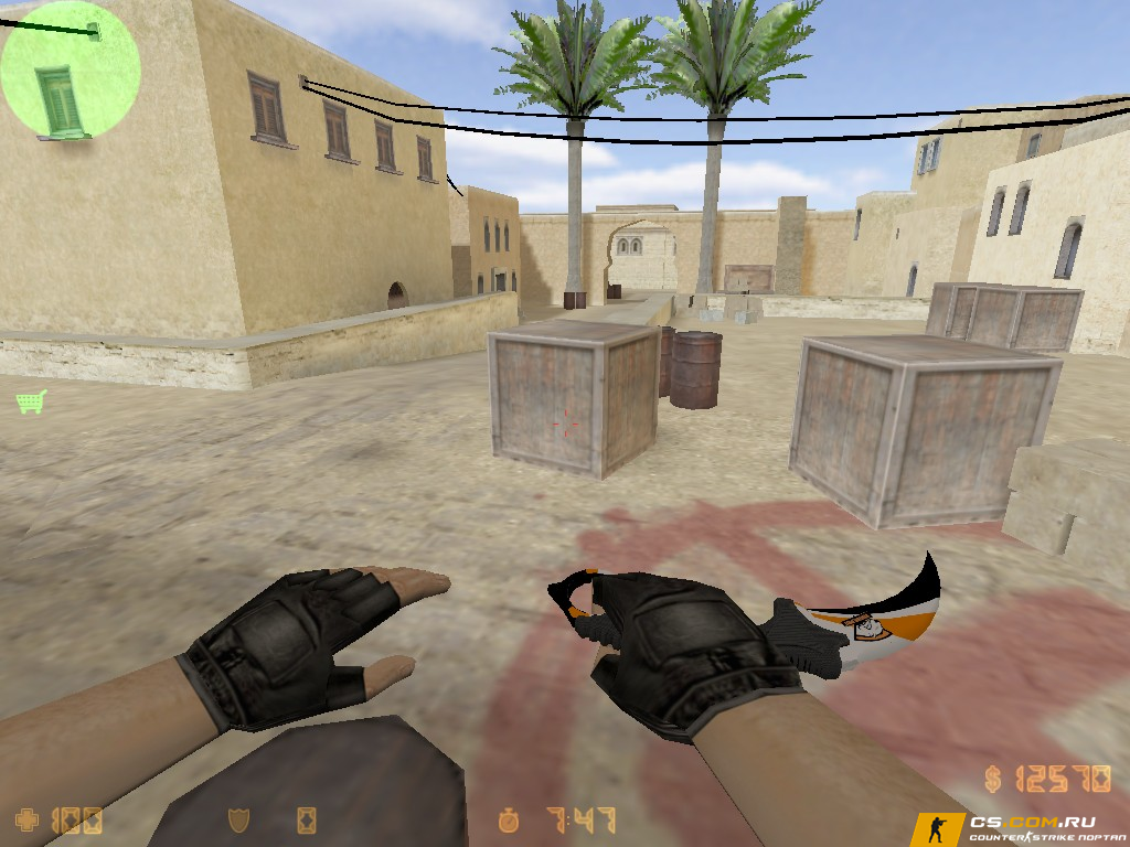 Модель ножа Karambit «Virtus Pro» для CS 1.6