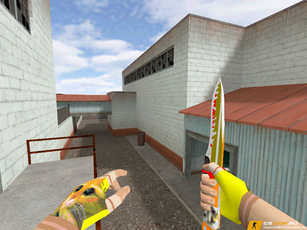 Модель ножа «Шрек» для CS 1.6
