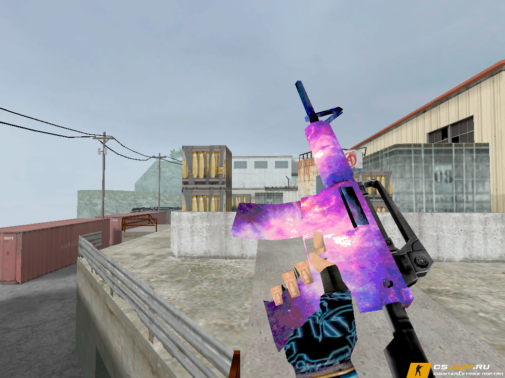 Модель M4A1 «One Hand Galaxy» для CS 1.6