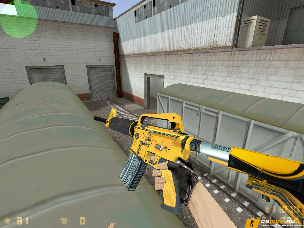 Модель M4A1-S «Supercharged» для CS 1.6