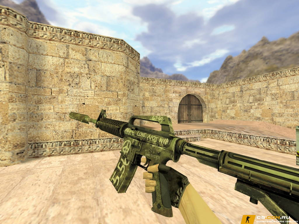Модель M4A1 «Взгляд в прошлое» для CS 1.6