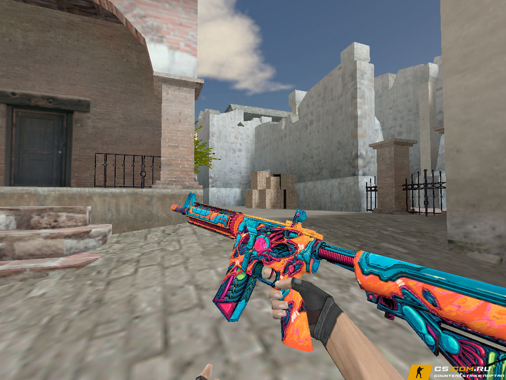 Модель М4А4 «Biowar» для CS 1.6