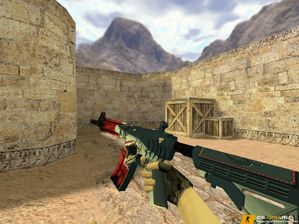 Модель М4А4 «Акула» для CS 1.6