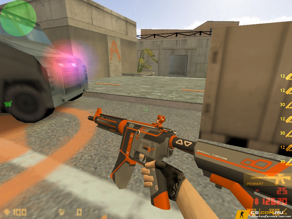 Модель М4А4 «Шторм» для CS 1.6