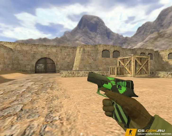 Модель P250 «Ядерная угроза — Nuclear Threat» для CS 1.6