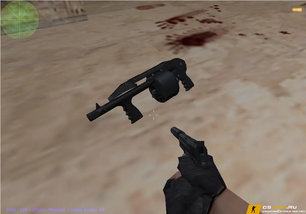 Модель XM1014 «Striker Shotgun» для CS 1.6