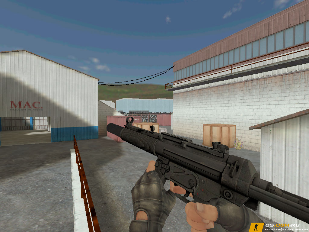 Модель MP5-SD из CS GO для CS 1.6