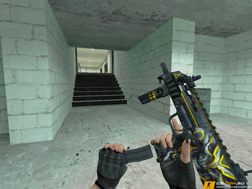 Модель MP7 Заклятый враг для CS 1.6