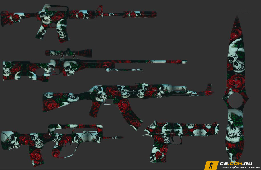 Пак оружия «Грехи и страсти» для CS 1.6