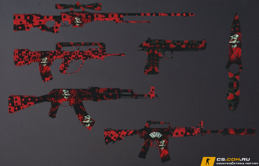 Пак оружия «Джокер» для CS 1.6