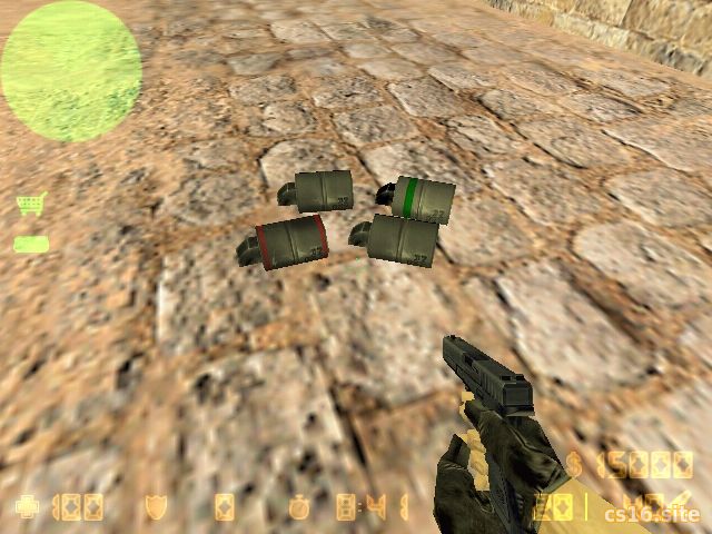Плагин «CS Nade Drops» для CS 1.6 сервера - поднять гранаты с земли