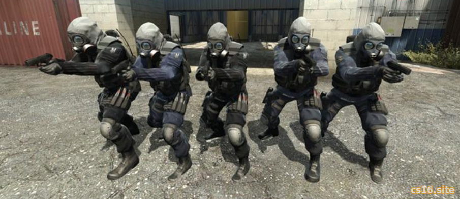 Модели игроков «SAS» из CS:GO для CS 1.6
