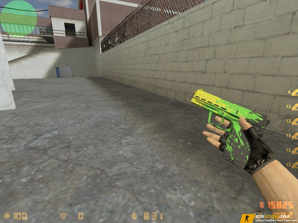 Модель USP Жирная Крышка для CS 1.6