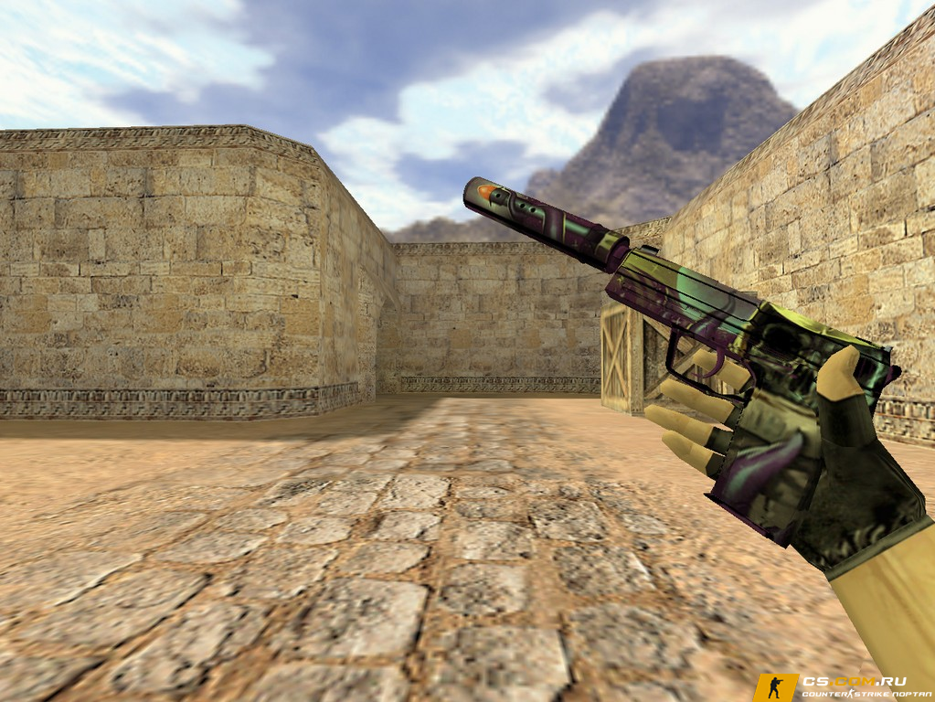 Модель USP Пустошь для CS 1.6