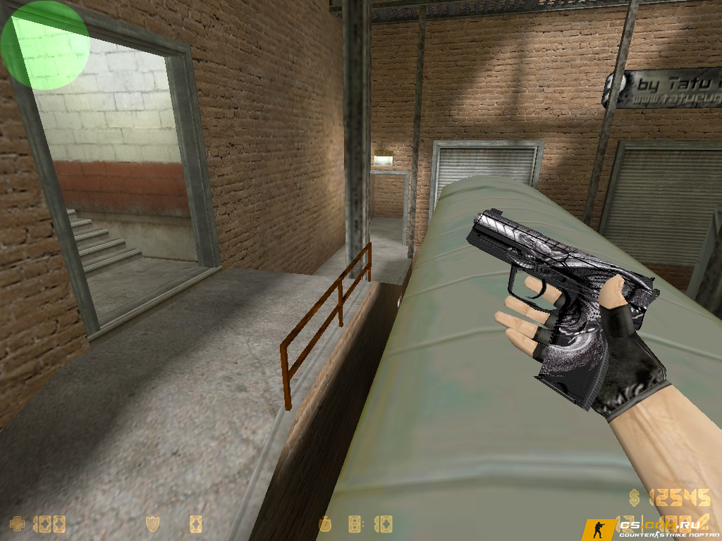 Модель USP Серебряный змей для CS 1.6