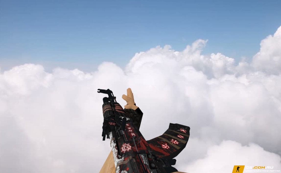 Модель «AK-47 Demon Hunter» для CS 1.6