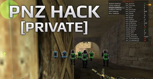 Чит «PNZ HACK» для CS 1.6