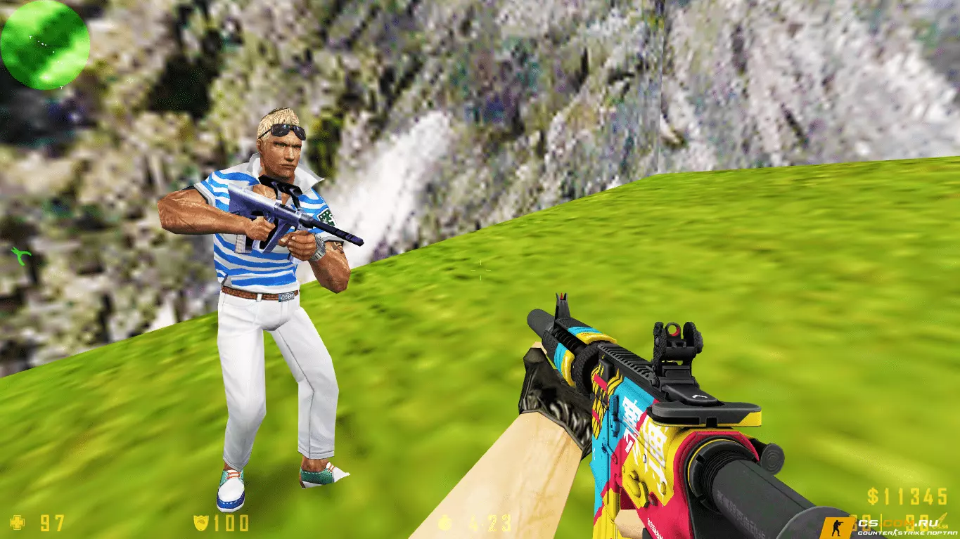 CS 1.6 Fortnine - КС 1.6 со скинами Фортнайн